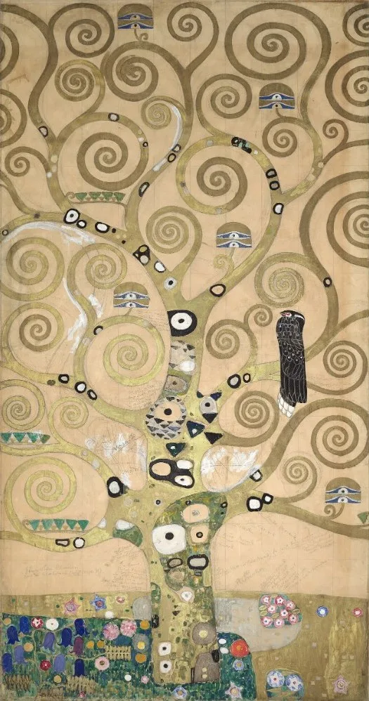 The Tree of Life (Stoclet Frieze design) by Gustav Klimt